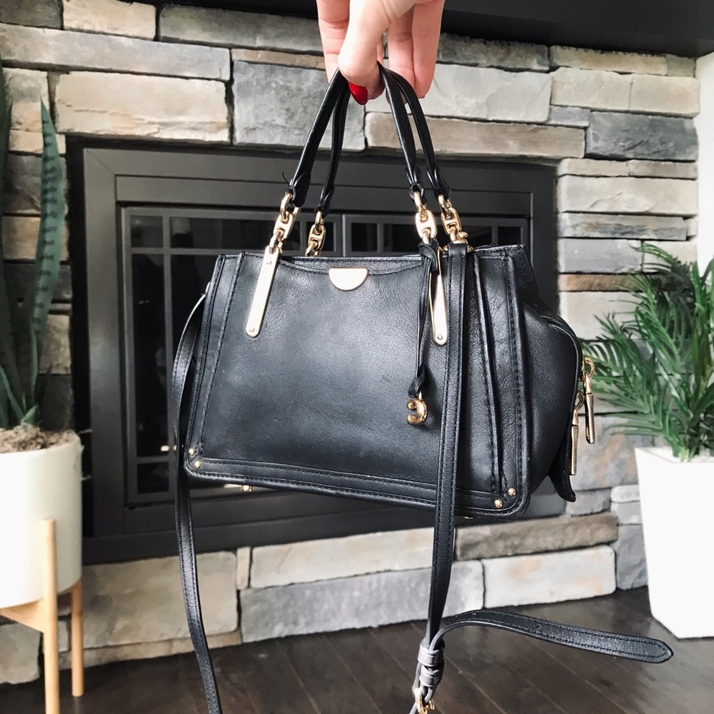 Coach Leather Dreamer 21 Mini Crossbody Satchel - Picture 4 of 16